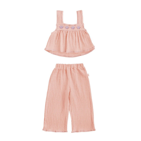 Mielakids Flouncy Müslin Set Salmon